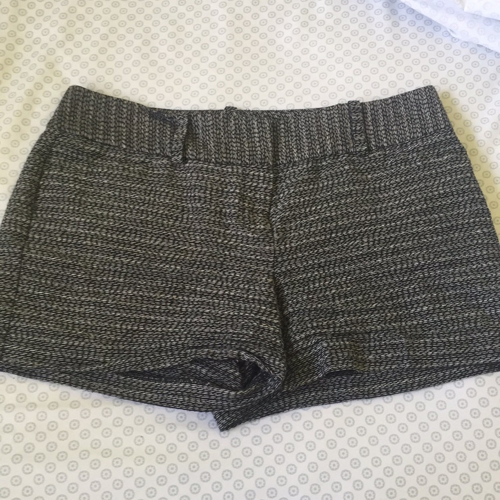 Ann Taylor Loft Black & White Shorts
